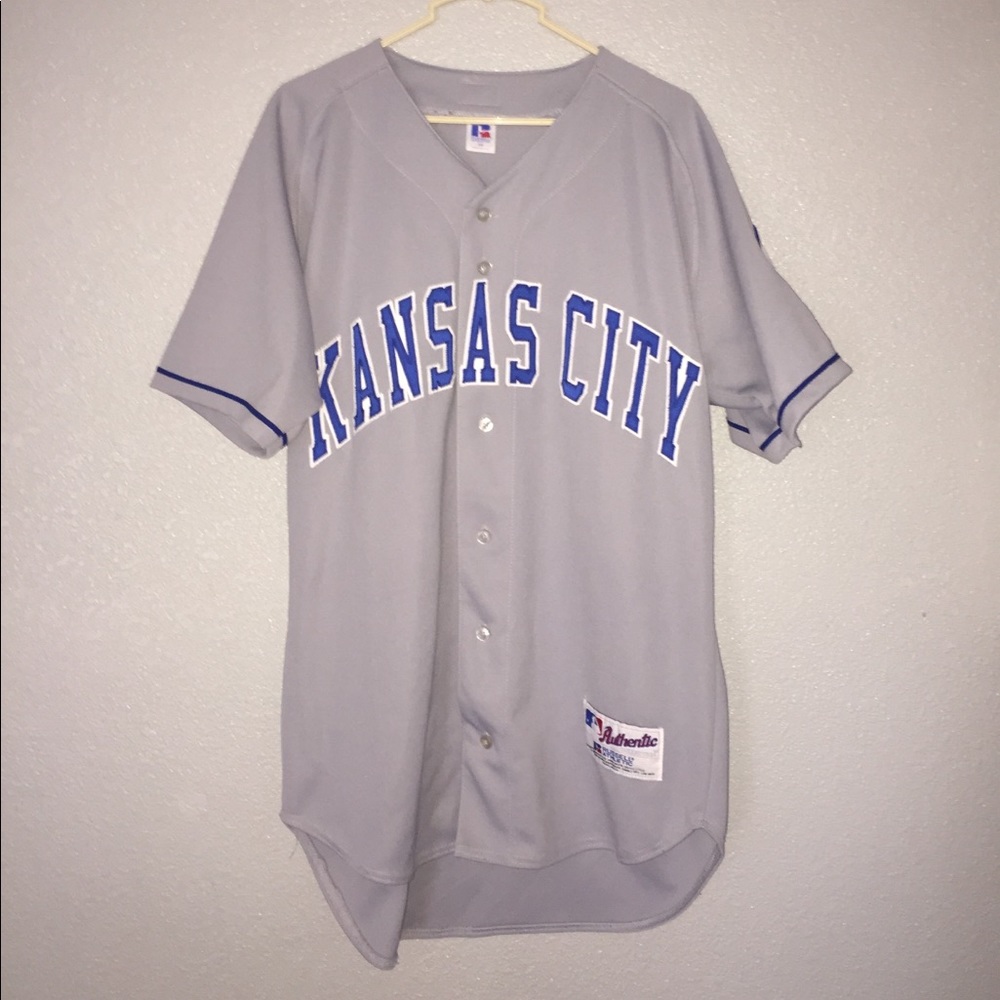 Authentic Kansas City Russell Athletics Jersey